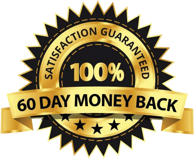 60 day Money Back Guarantee